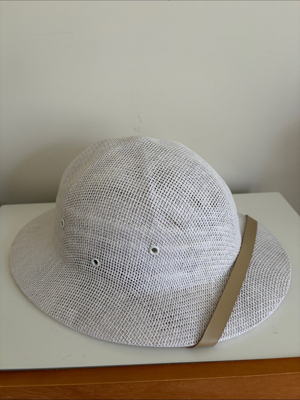 Unisex Hard White Safari Hat